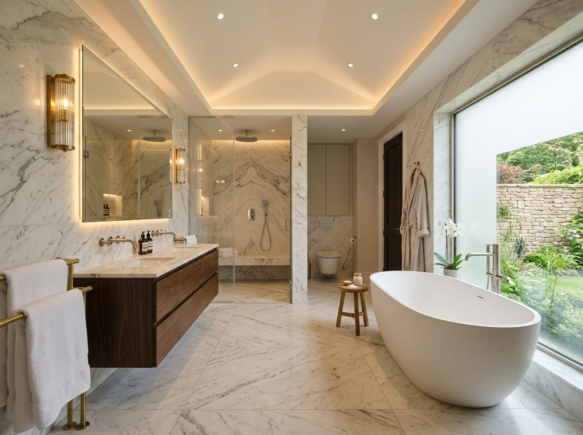 Custom Bathroom Renovation in Chico